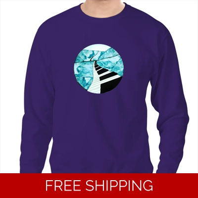 Le Studio Pullover Sweatshirt Piano Window Logo